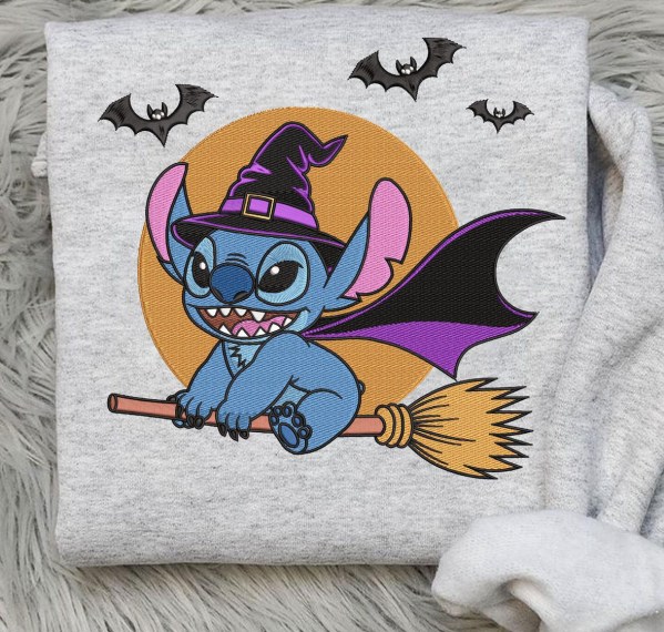 Sudadera Stitch Brujo