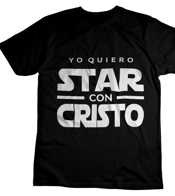 Camiseta cristiana Yo quiero estar con Cristo