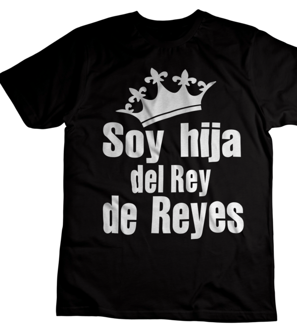 Camiseta Cristian "Soy hijo/a del Rey de Reyes"