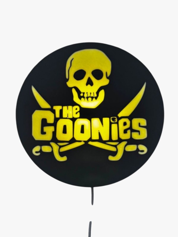 Lámapara 3D Los Goonies