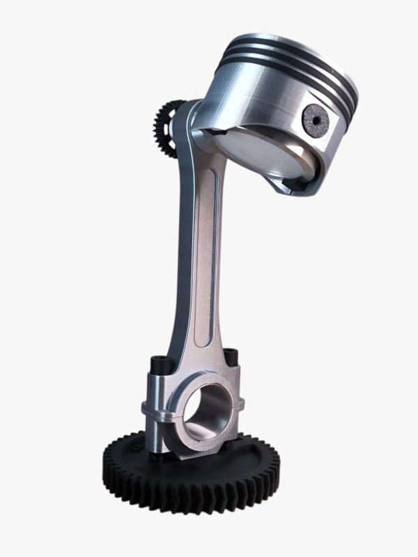 Lámpara 3D Pistónn