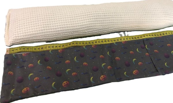Saco térmico de lavanda con trigo – funda desenfundable (58 x 12 cm)